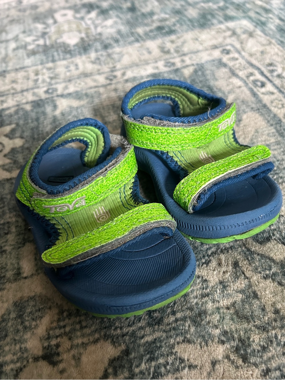Teva Psyclone 3 Blue Green Sandals Water Shoes